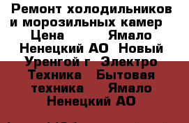 Ремонт холодильников и морозильных камер › Цена ­ 500 - Ямало-Ненецкий АО, Новый Уренгой г. Электро-Техника » Бытовая техника   . Ямало-Ненецкий АО